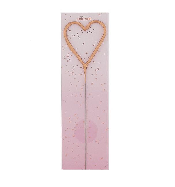 Party Camel - Wonder Candle Heart Rose Gold