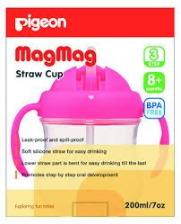 Pigeon Pink MagMag Straw Cup