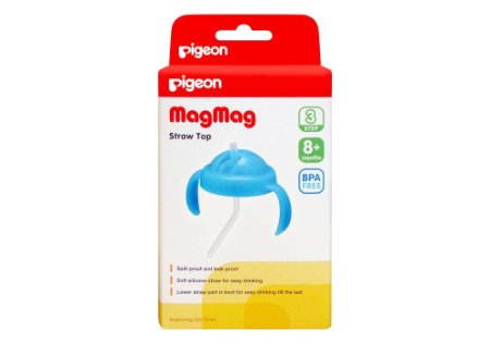 Pigeon Sky Blue MagMag Straw Cup