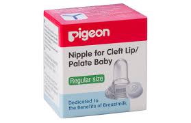 Pigeon Silicone Nipple R Size Cleft Palate