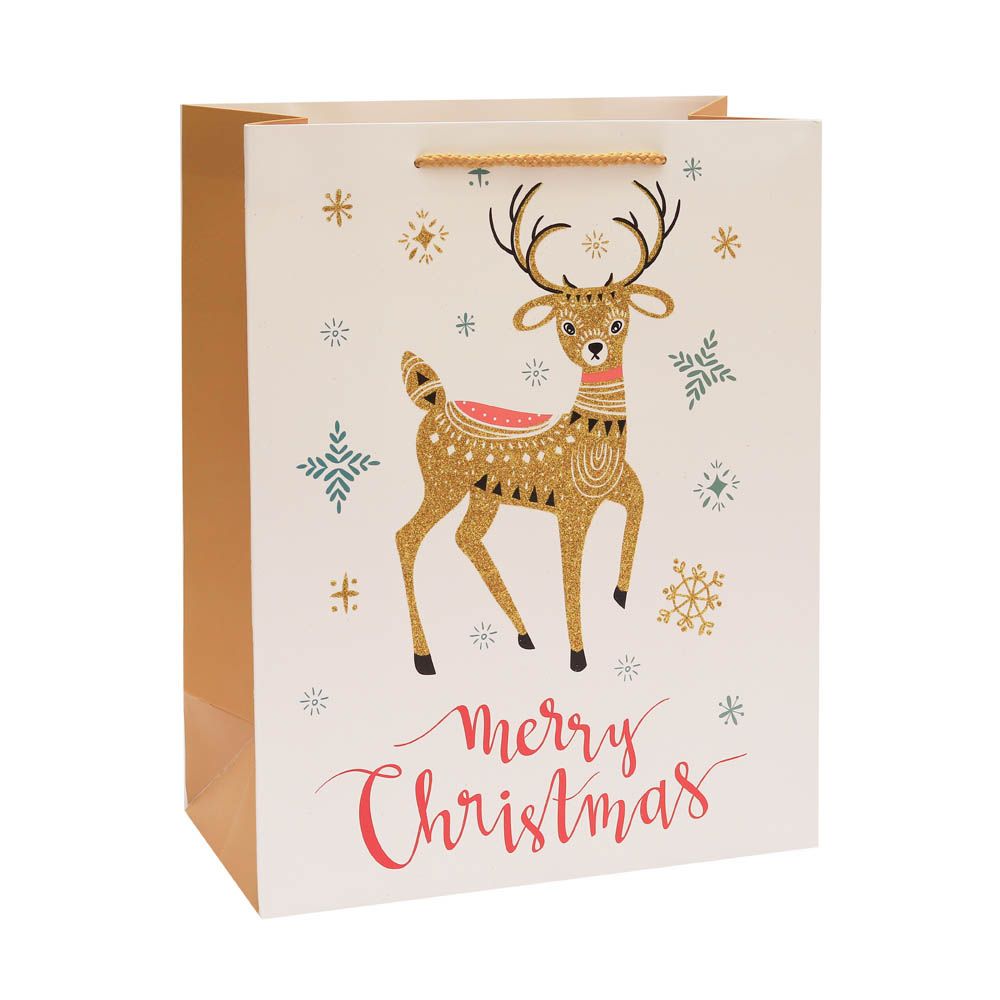 Pinak - Christmas Gift Bag - Reindeer