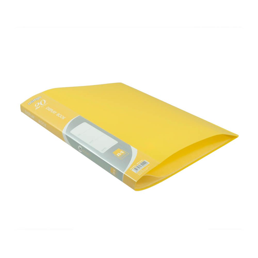 Pinak - Sparkles 20 Inner Sheet Folder Yellow