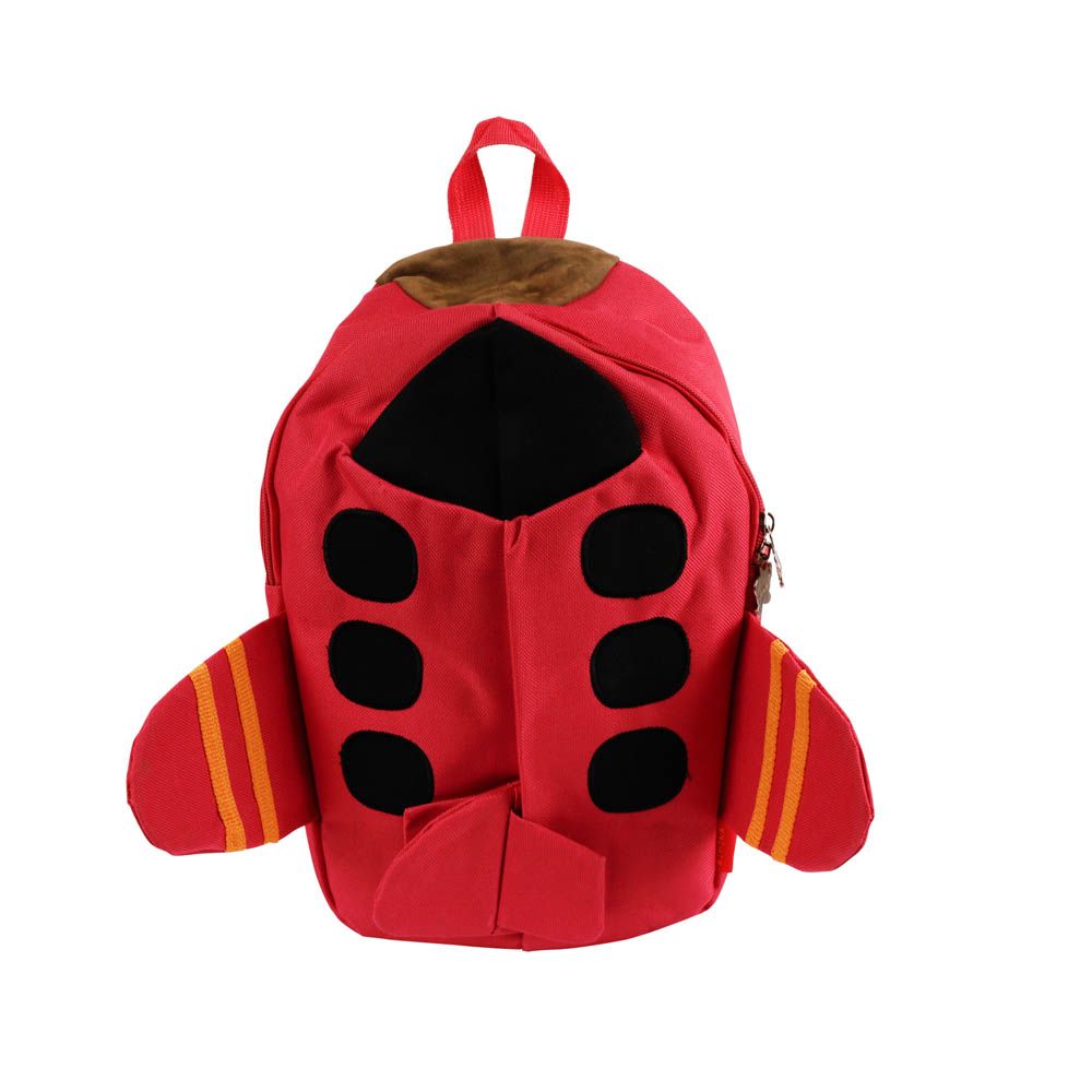 Pinak - Sparkles Aeroplan Shape Mini Bag Red