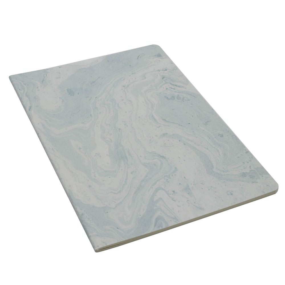 Pinak - Sparkles - B5 Pale Blue Marble Notebook