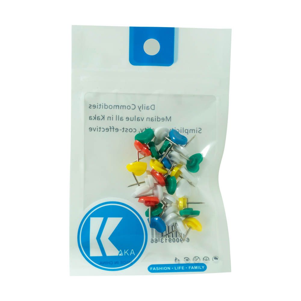 Pinak - Sparkles Heart Shape Tac Pins