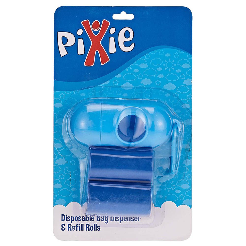 Pixie - Dispenser Bag & Refill - Blue (Buy 8 Get 2 Free)