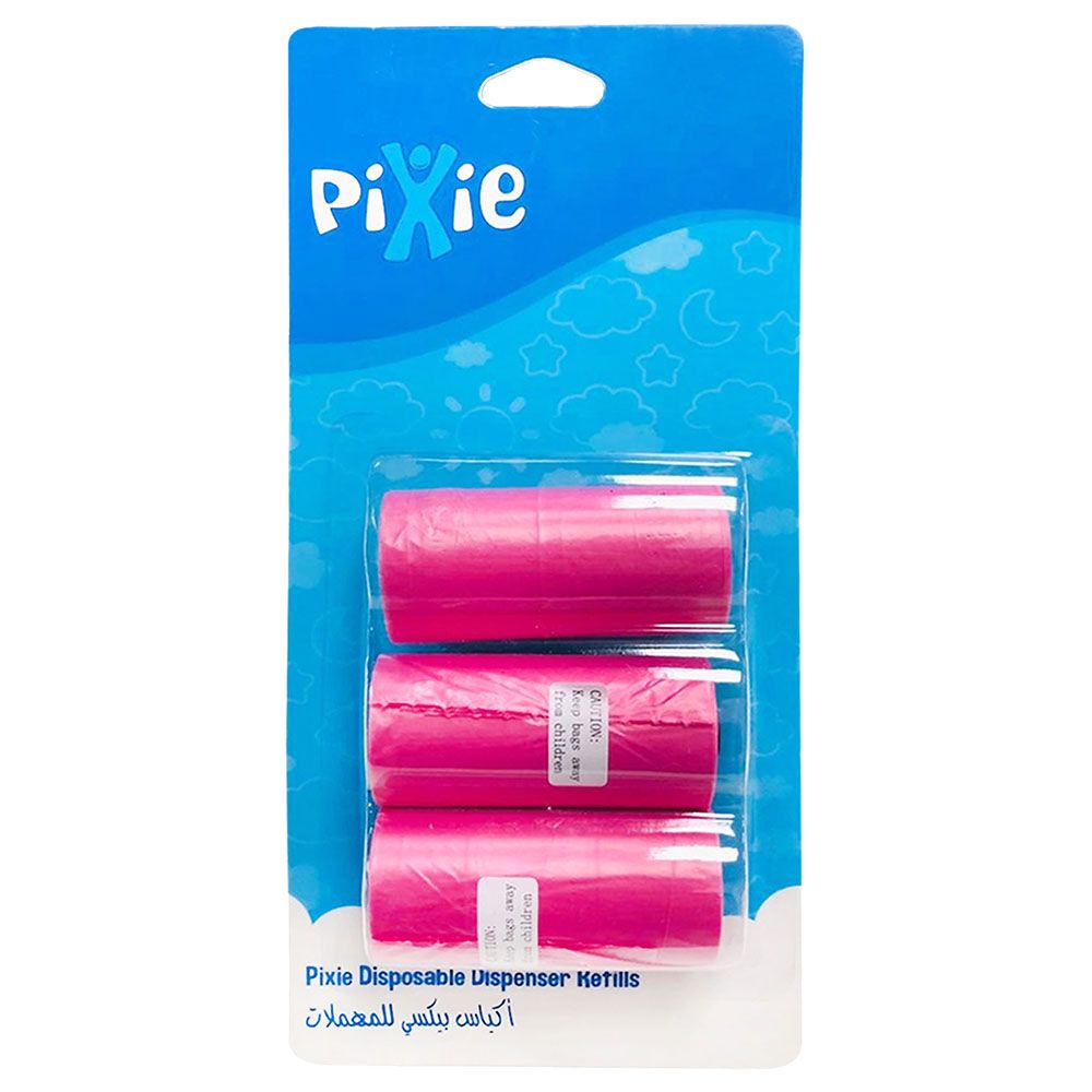 Pixie - Dispenser Refill - Pink (Buy 1 Get 1 Free)