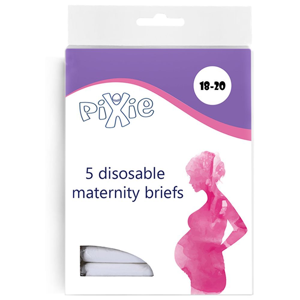 Pixie - Disposable Maternity Brief Size 18-20 Pack Of 3