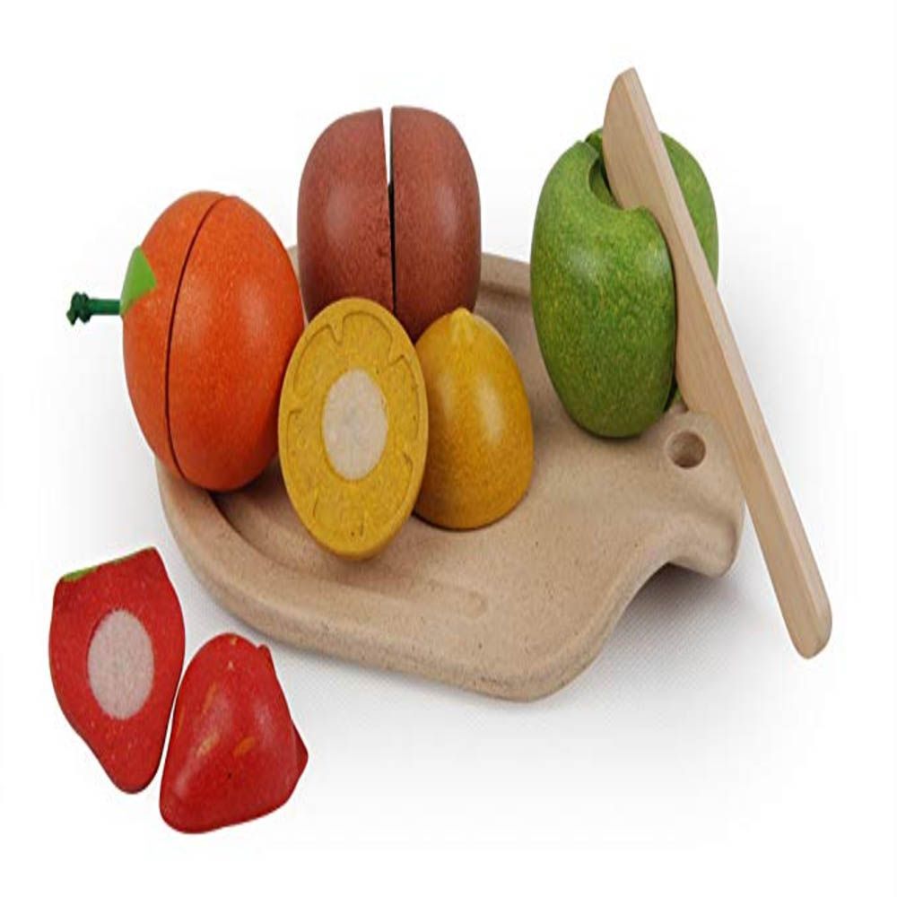 Plantoys Wooden Assorted Fruit Set