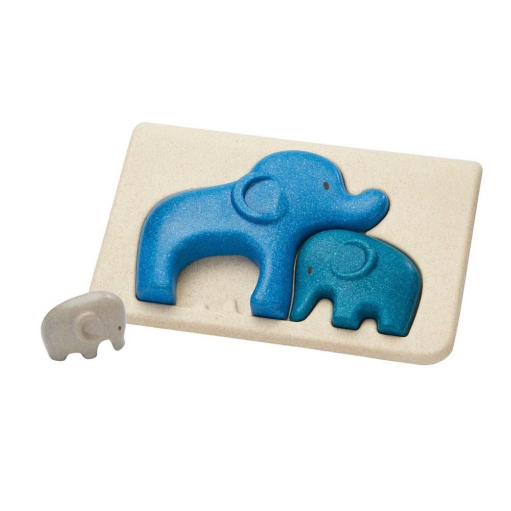 Plantoys Wooden Elephant Puzzle