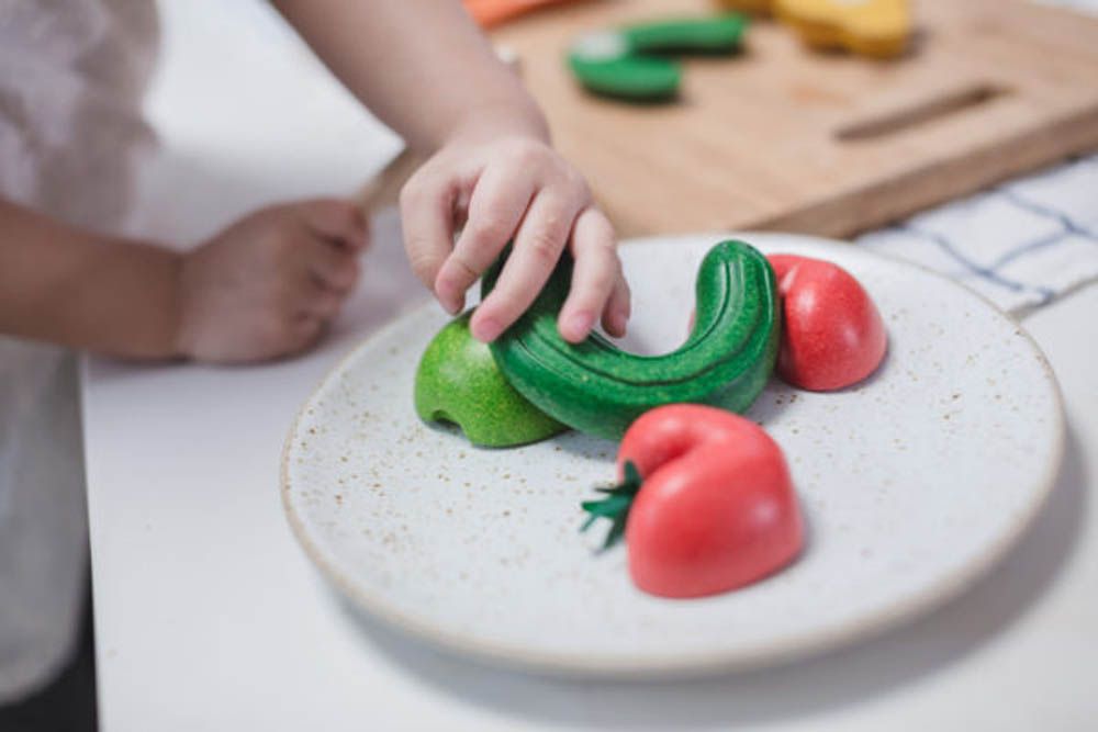Plantoys - Wooden Wonky Fruit & Vegetables