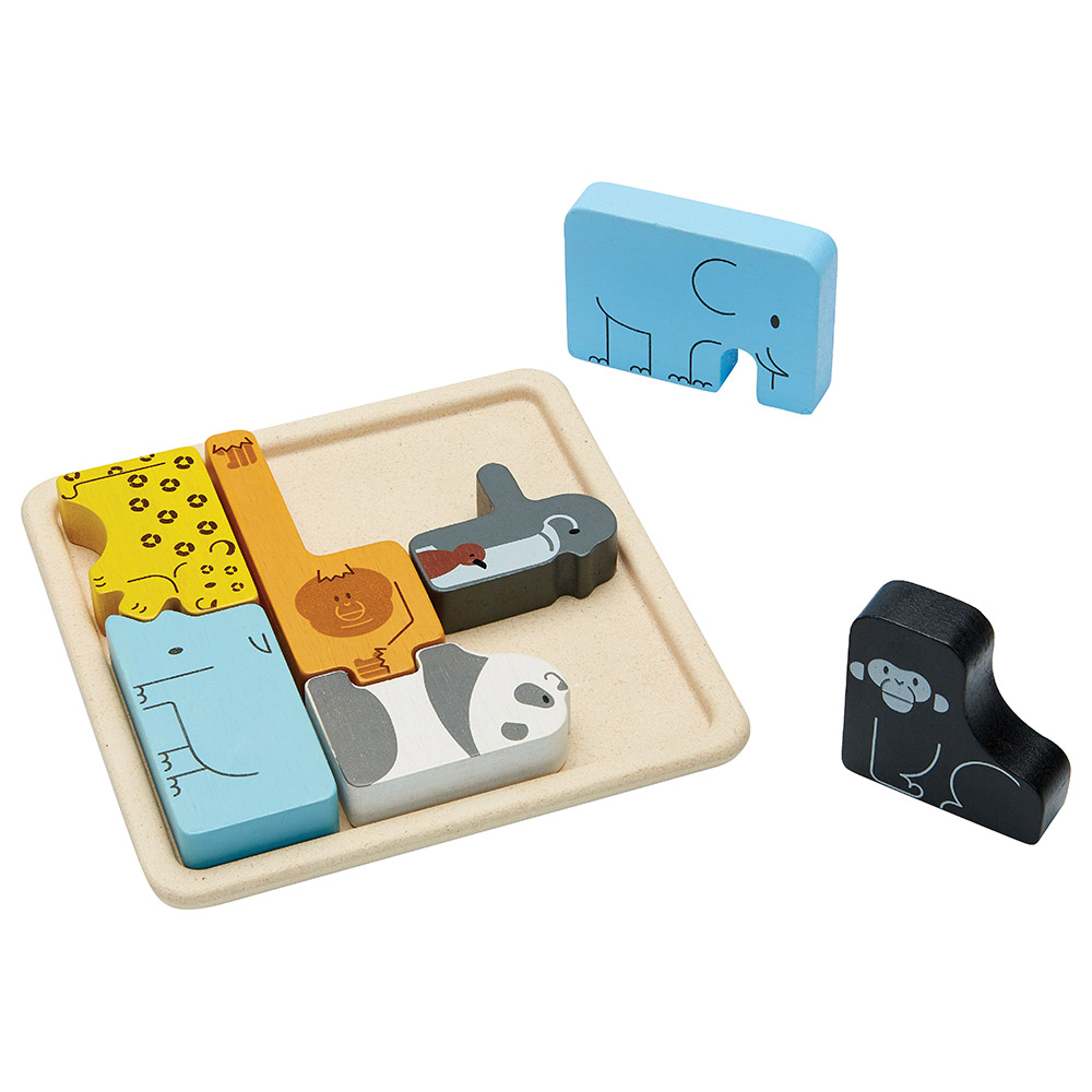 PlanToys - Animal Puzzle Game