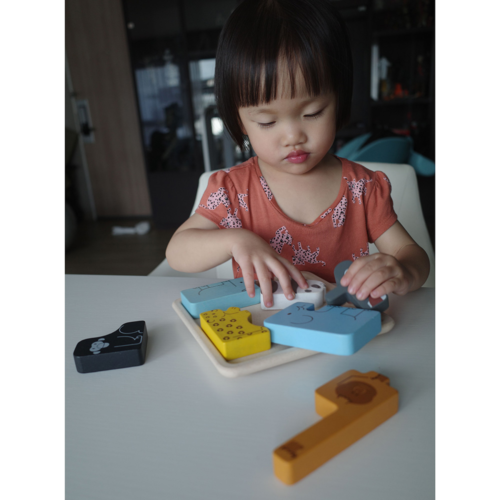 PlanToys - Animal Puzzle Game