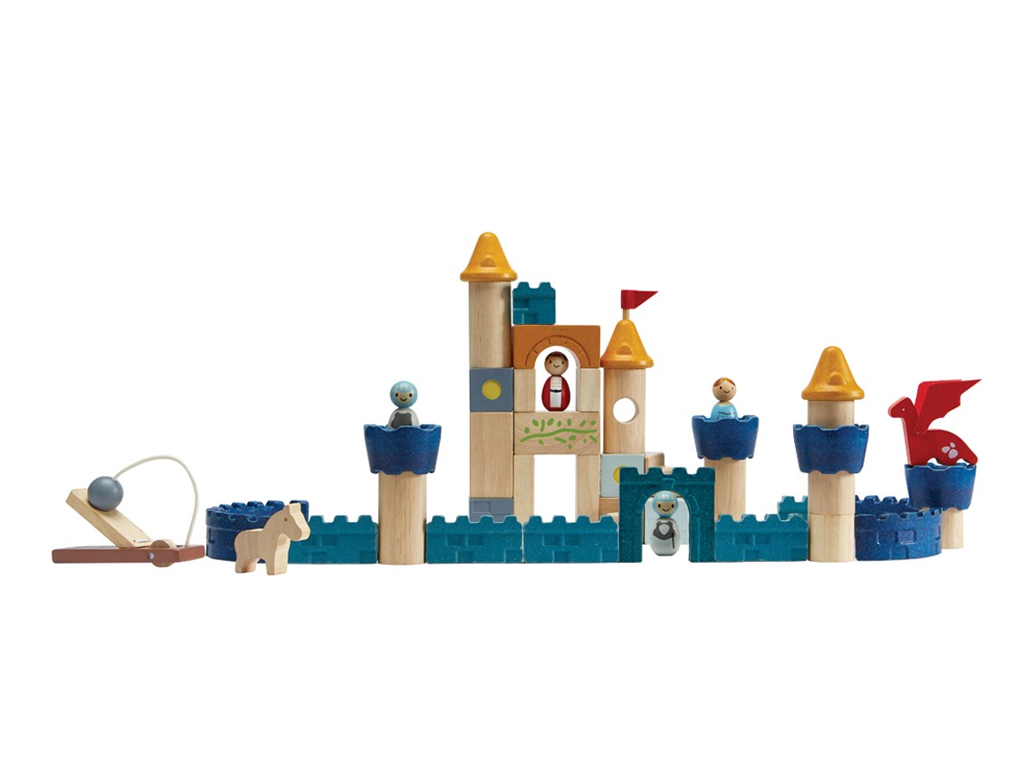 PlanToys - Castle Blocks - Orchard