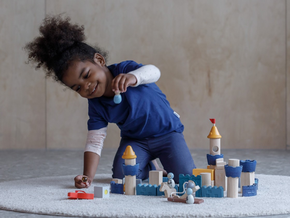 PlanToys - Castle Blocks - Orchard