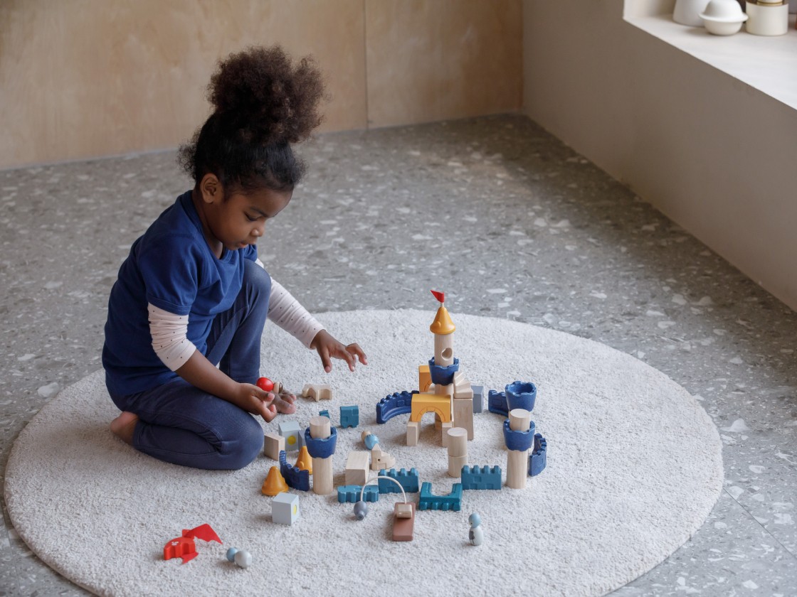 PlanToys - Castle Blocks - Orchard