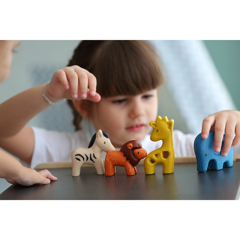 PlanToys - Wild Animals Set