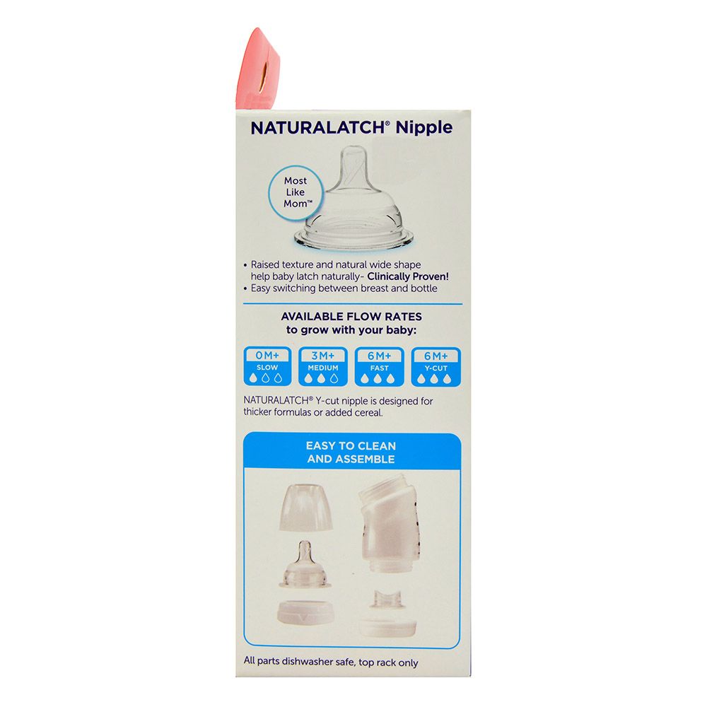 Playtex VentAire 6 Oz Bottle w NaturaLatch Nipple 2 Pack