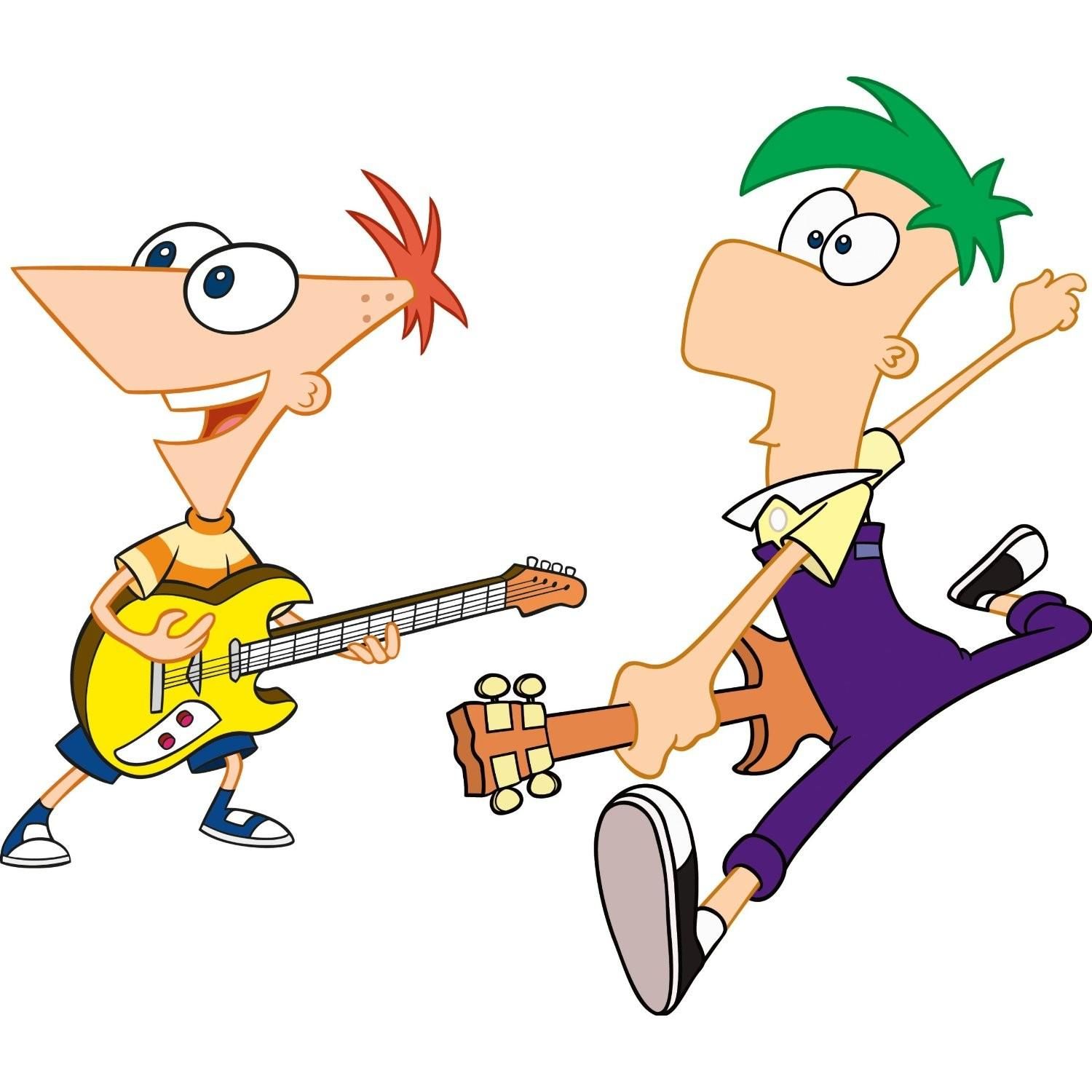 RoomMates Phineas & Ferb Peel & Stick Giant Wall Decal
