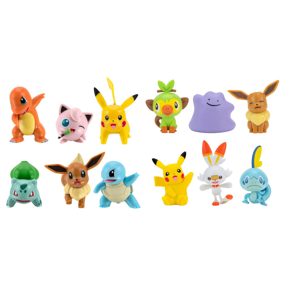 Pokemon - Battle Figure 3 Set Pack-Assorted