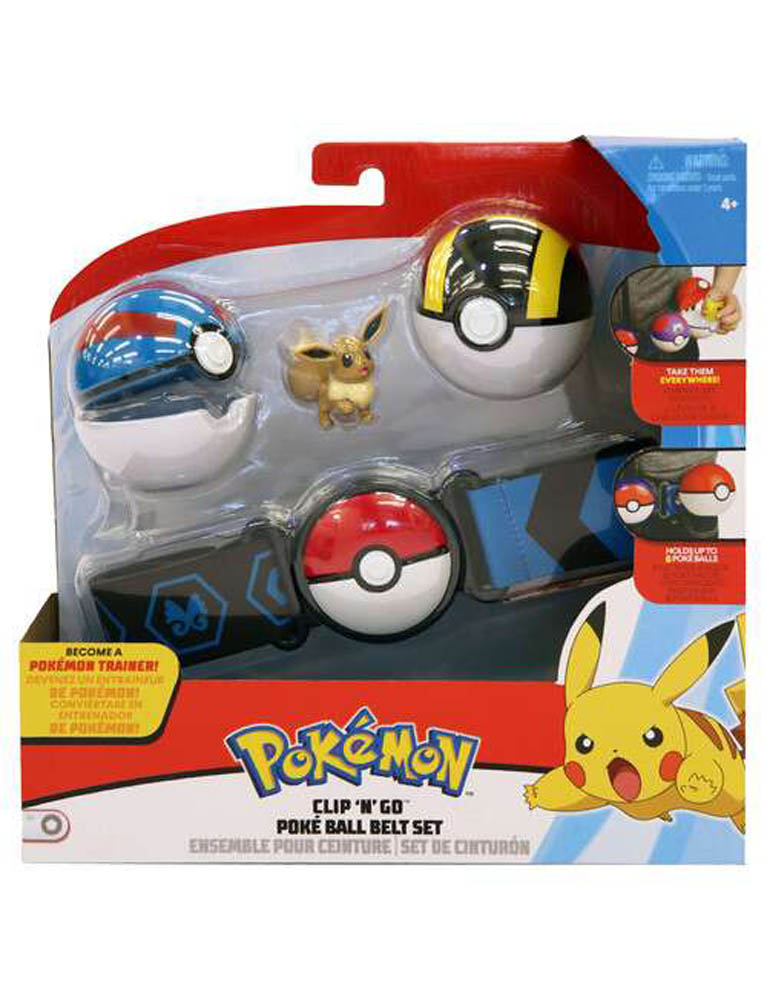 Pokemon - Clip N Go Poke Ball Belt - Assorted
