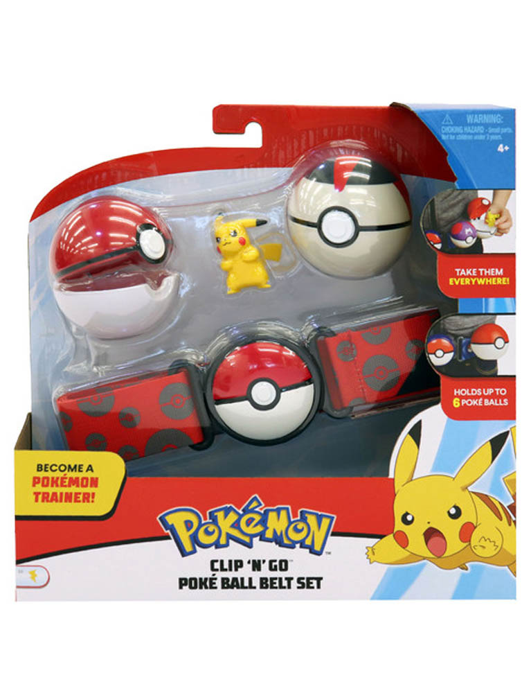 Pokemon - Clip N Go Poke Ball Belt - Assorted