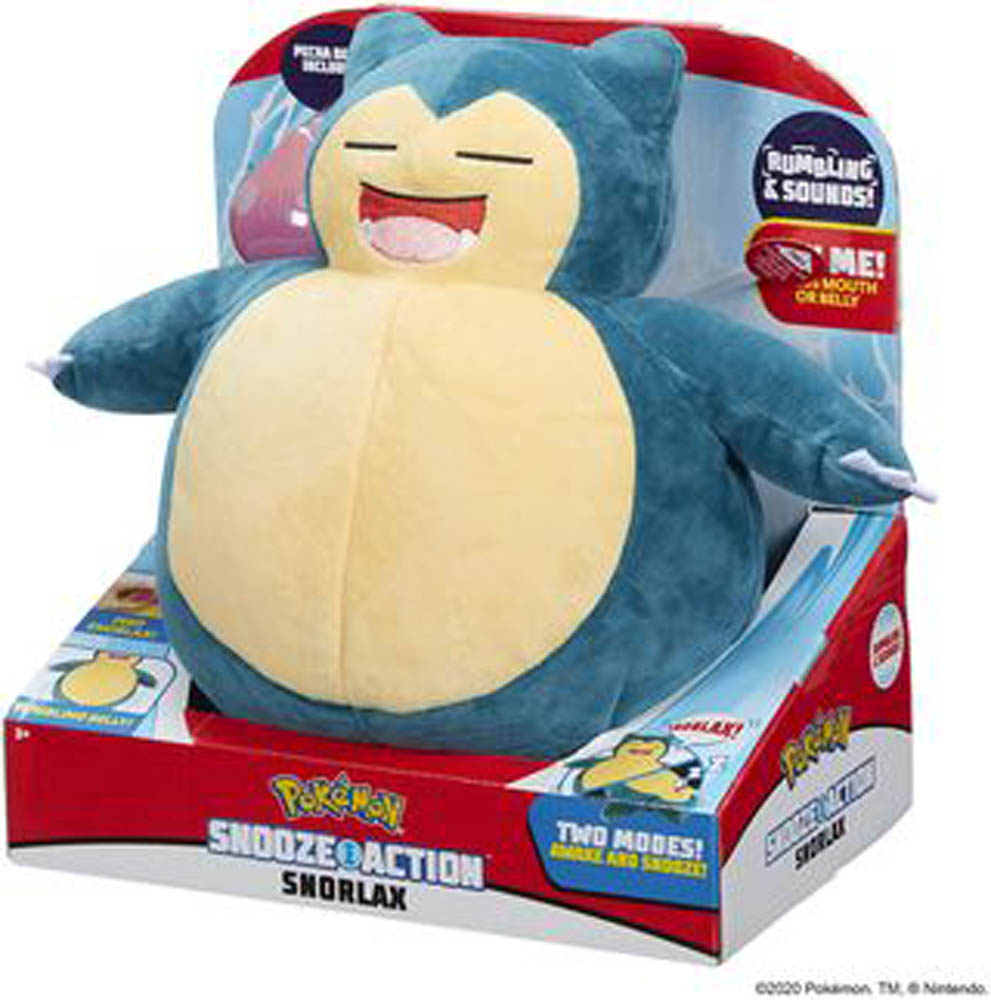 Pokemon - Feature Plush Snooze Act.Snorlax