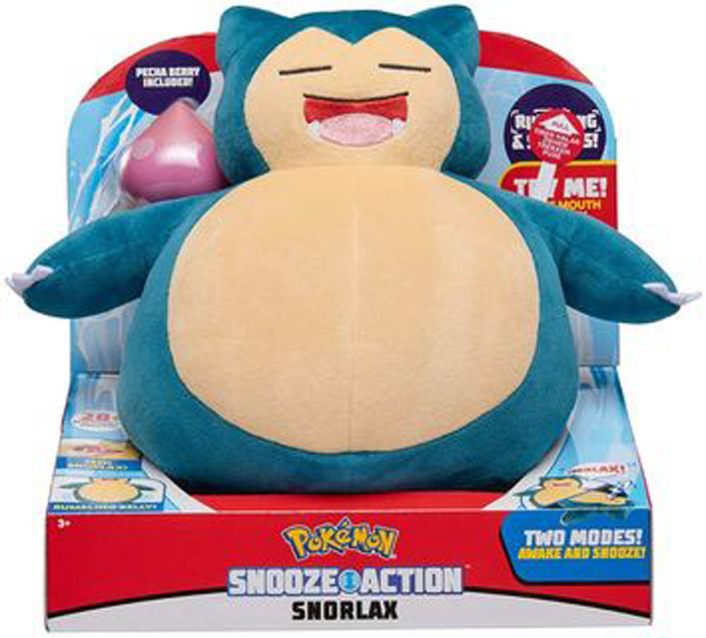 Pokemon - Feature Plush Snooze Act.Snorlax