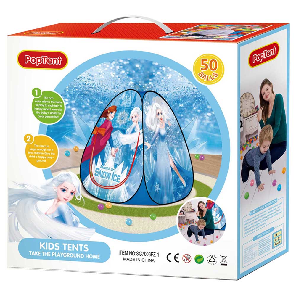 Poptent - Kids Tent with Play Balls - 50 Balls