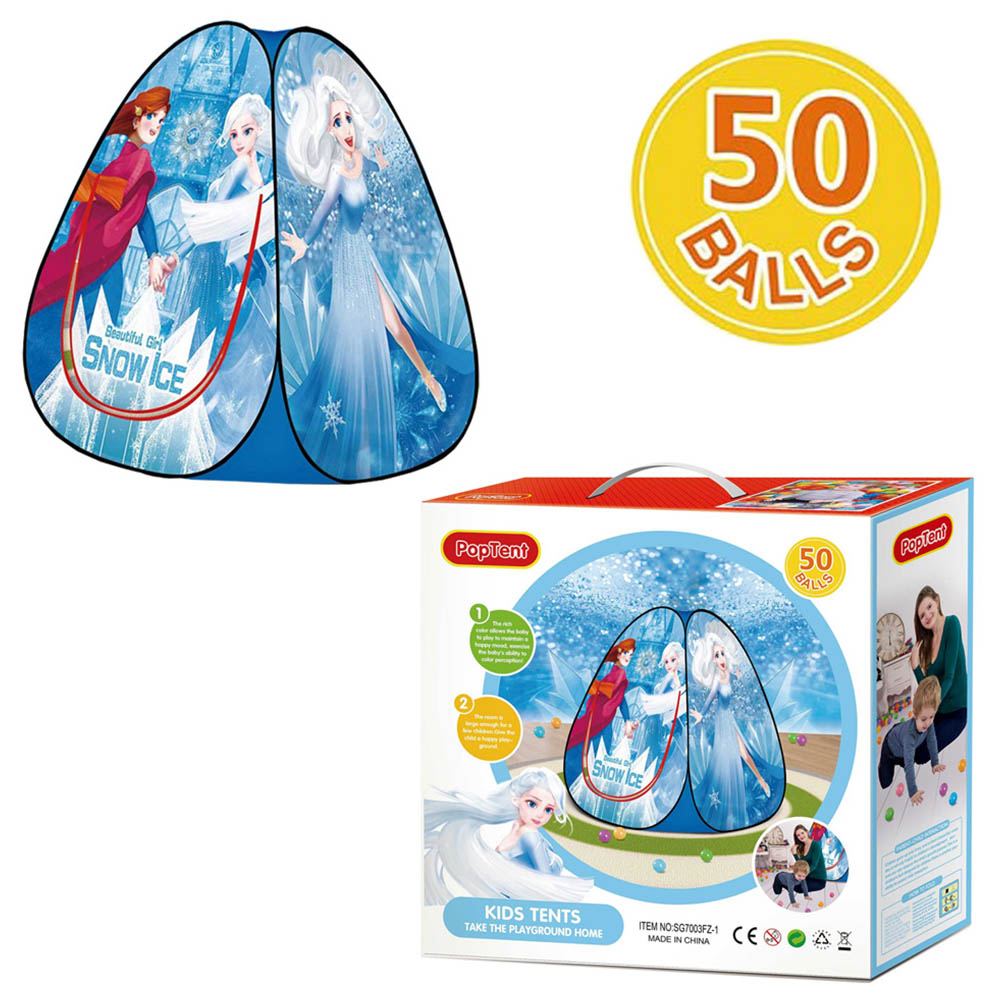 Poptent - Kids Tent with Play Balls - 50 Balls