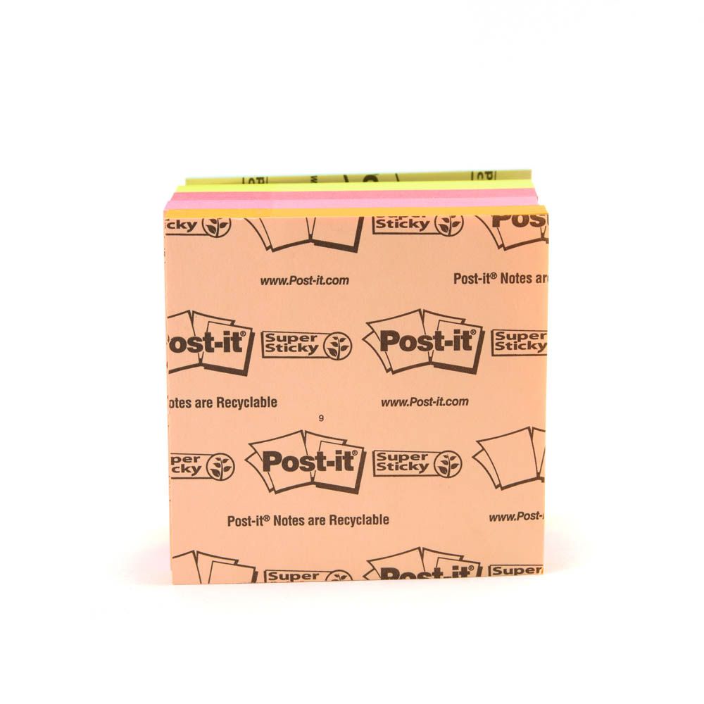 Post-It - Super Sticky Notes 5 Pads/Pack, 90 Sheets/Pad