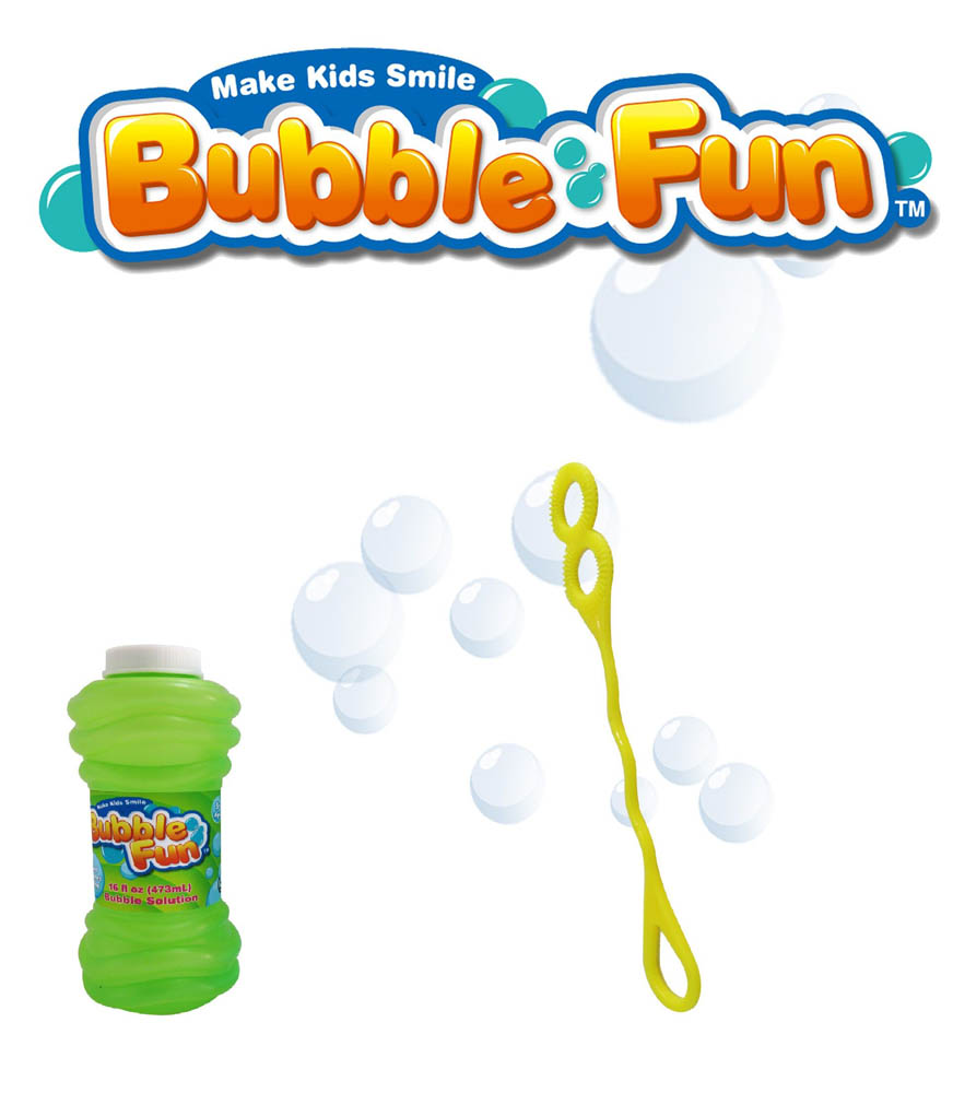 Power Joy - Bubble Water 4Oz - Blue
