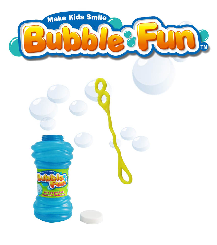 Power Joy - Bubble Water 4Oz - Blue
