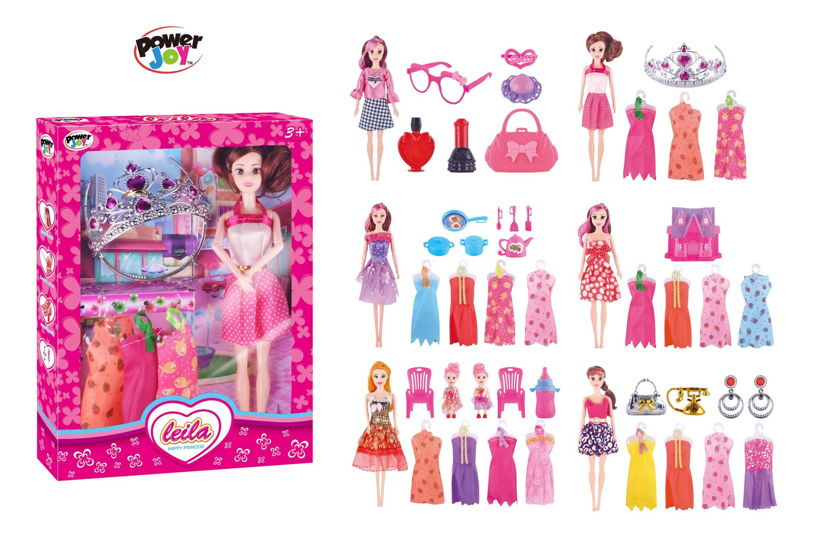 Power Joy - Happy Princess-Assorted