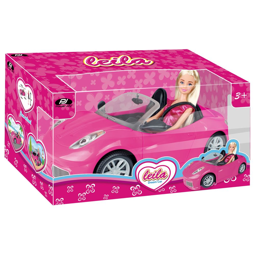 Power Joy - Leila Dream Car with Doll - 35cm