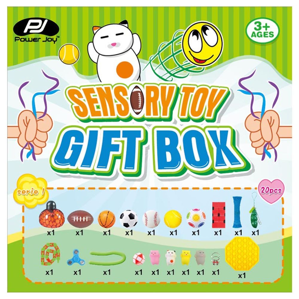 Power Joy - Sensory Toy Gift Box 20-in-1