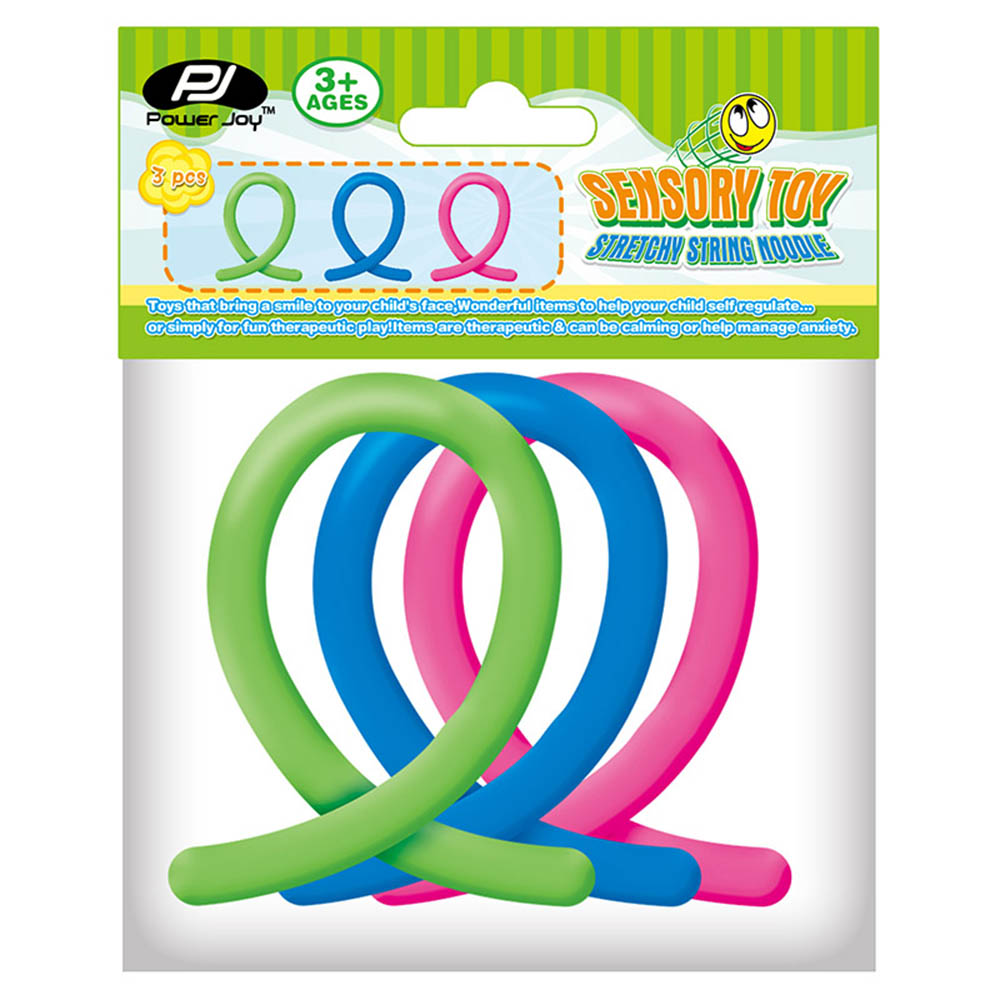 Power Joy - Sensory Toy Stretchy Noodle 3pc