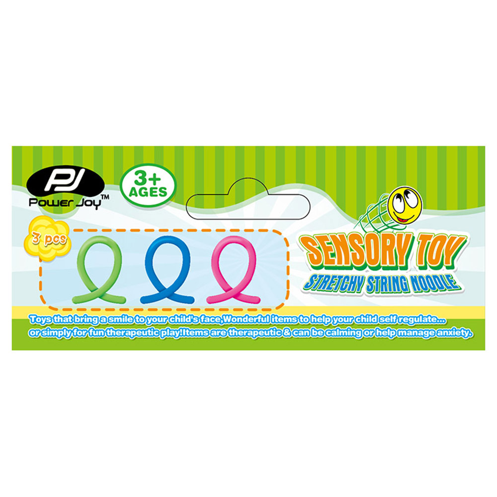 Power Joy - Sensory Toy Stretchy Noodle 3pc