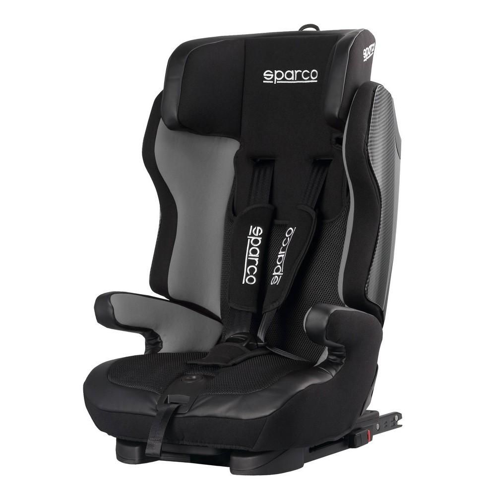 Sparco Sk700 Isofix Child Seat - Black And Grey