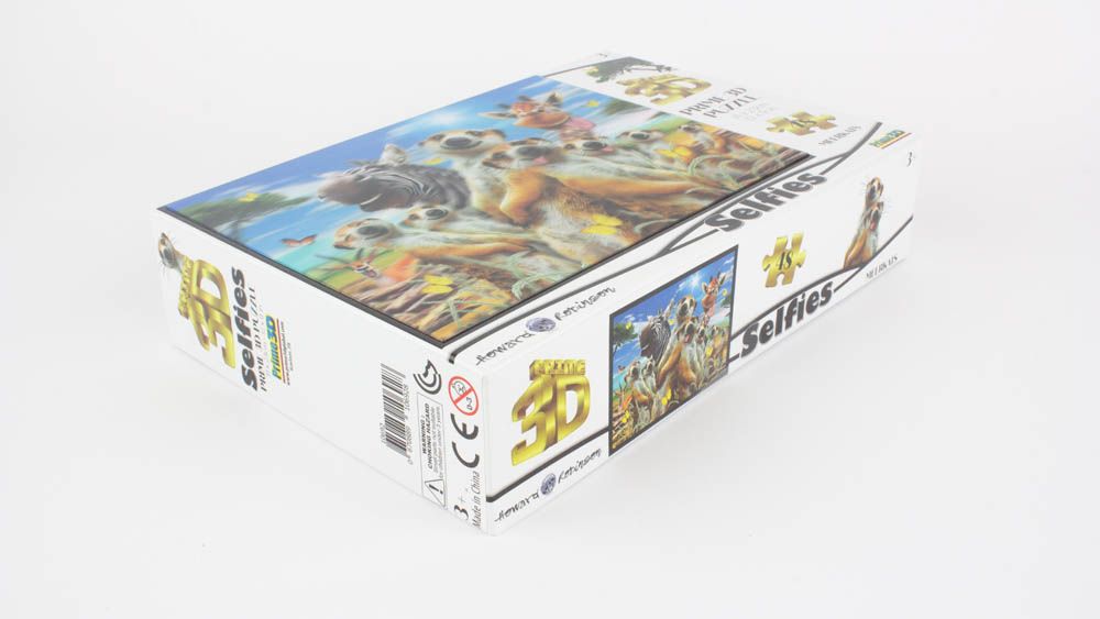 Prime 3D - Howard Robinson Licensed Meerkat Selfie 3D Puzzle 48 Pcs