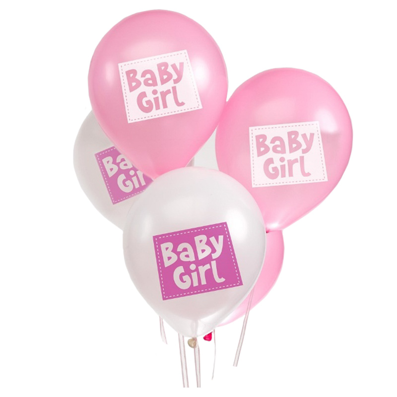 Neviti - Baby Girl Balloons - 8pcs