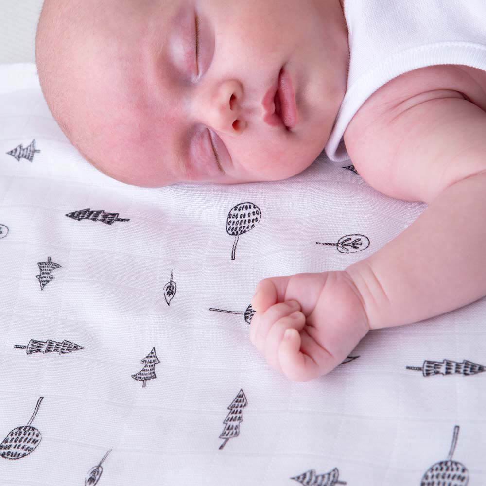 Purflo - Breathable Muslin Square Set 0m+ - Woodland Stories