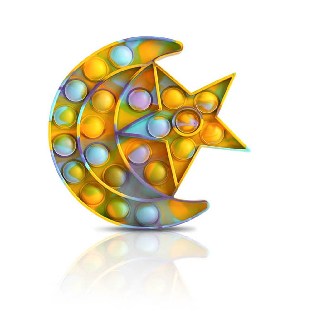 HilalFul - Push Pop Toy - Crescent