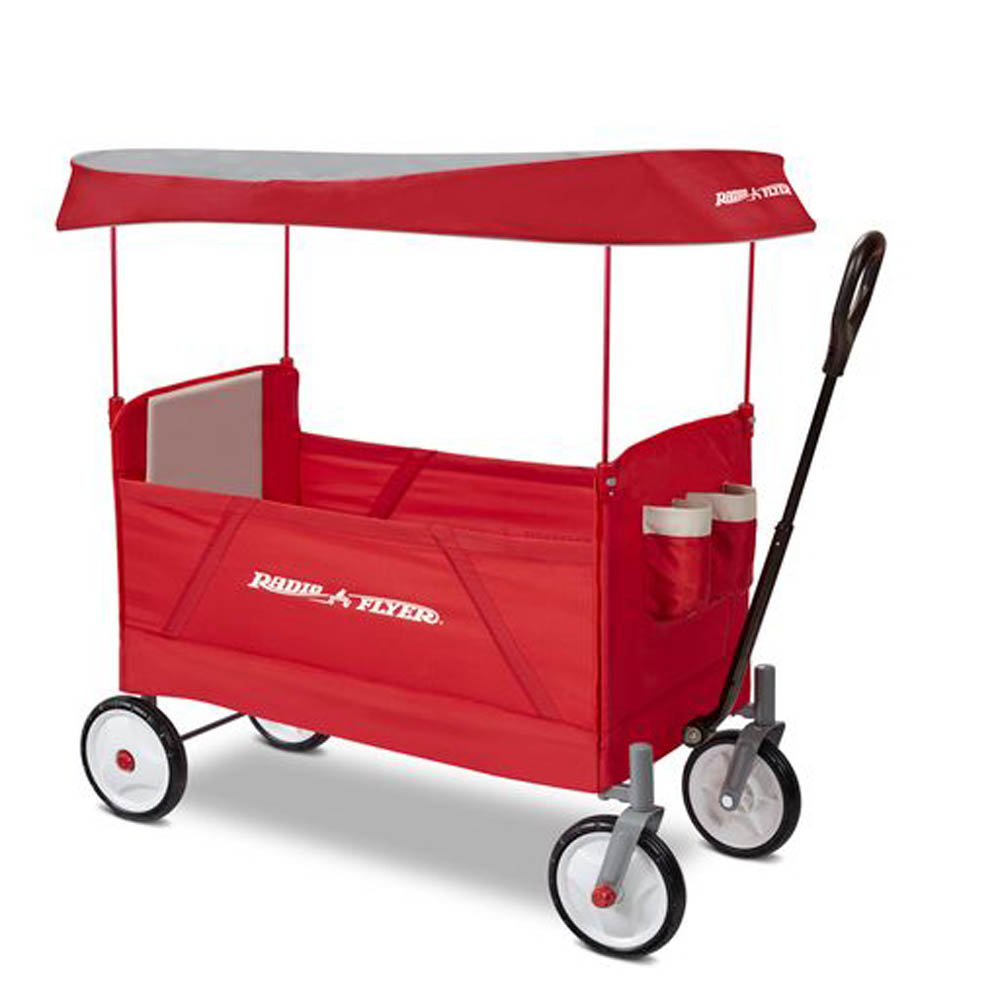 Radio Flyer - 3 in 1 Ez Fold Wagon With Canopy