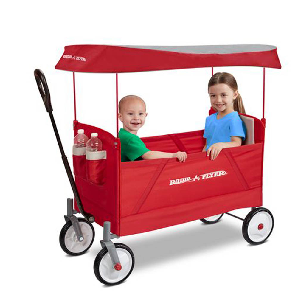 Radio Flyer - 3 in 1 Ez Fold Wagon With Canopy