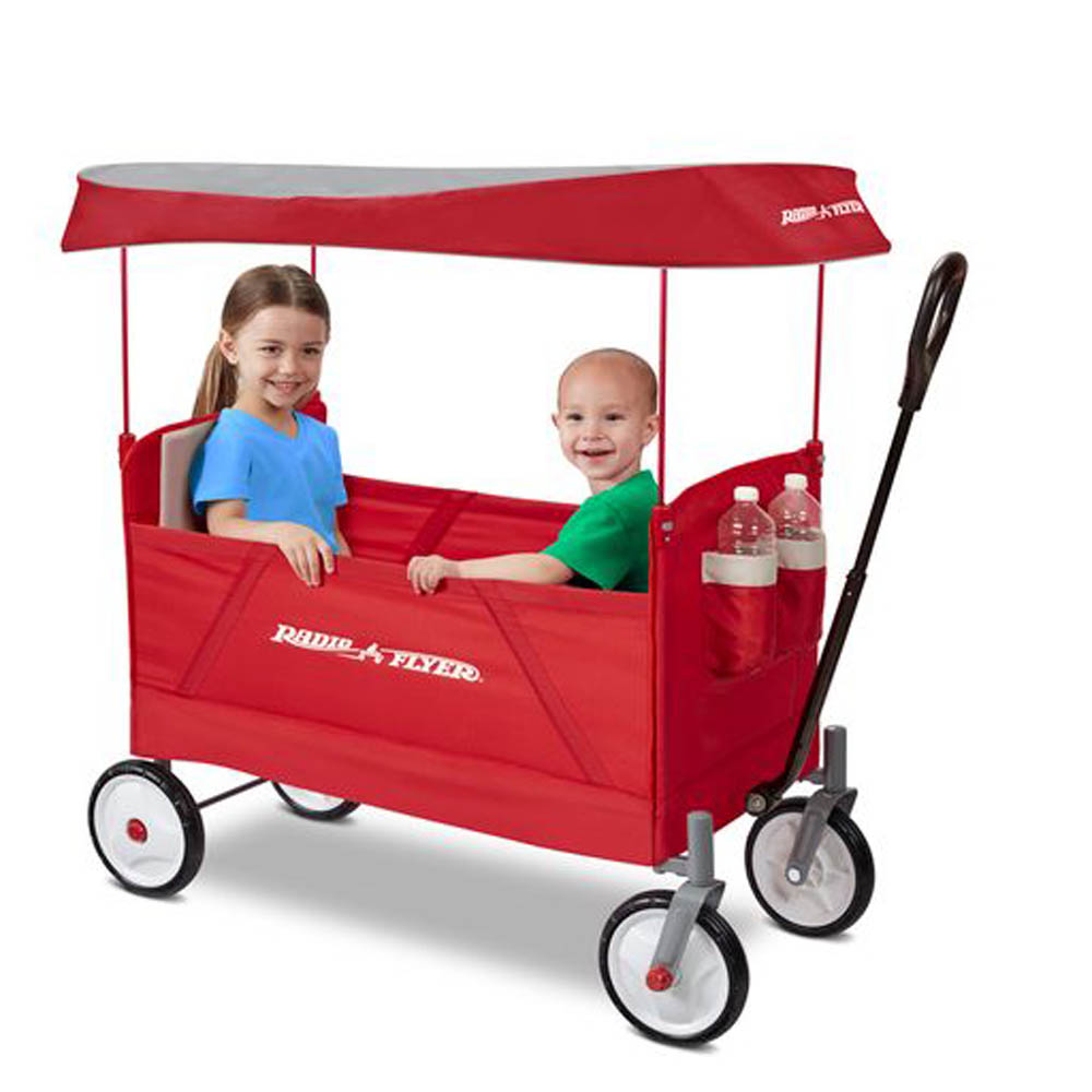 Radio Flyer - 3 in 1 Ez Fold Wagon With Canopy