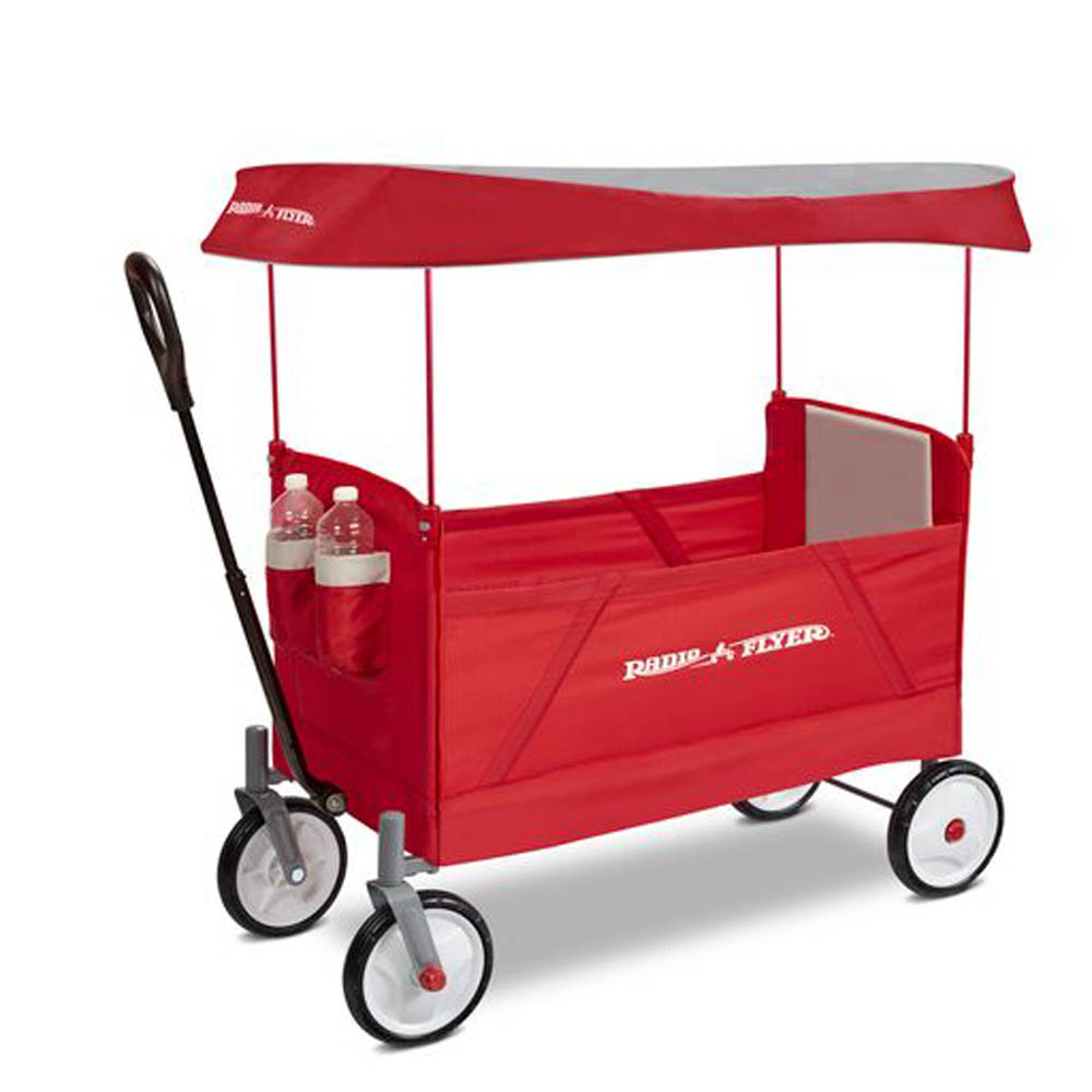 Radio Flyer - 3 in 1 Ez Fold Wagon With Canopy
