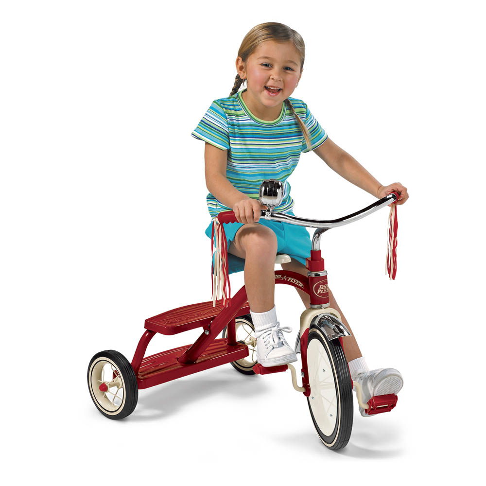 Radio Flyer - Classic Red Dual Deck Tricycle