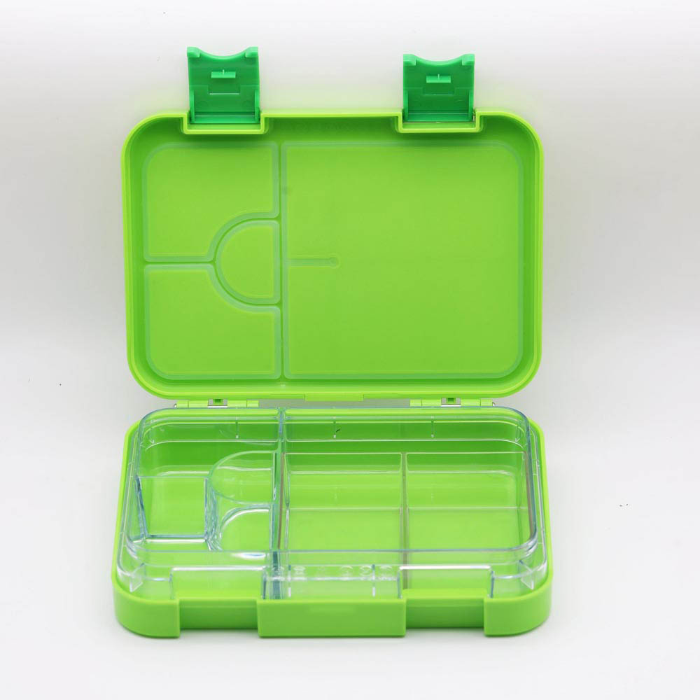 Rainbow Skool - 4 Compartment Lunch Box - Pineapple - Green