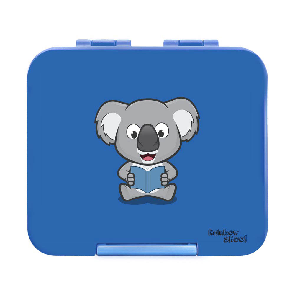 Rainbow Skool - Mini Lunch Box - Koala - Blue